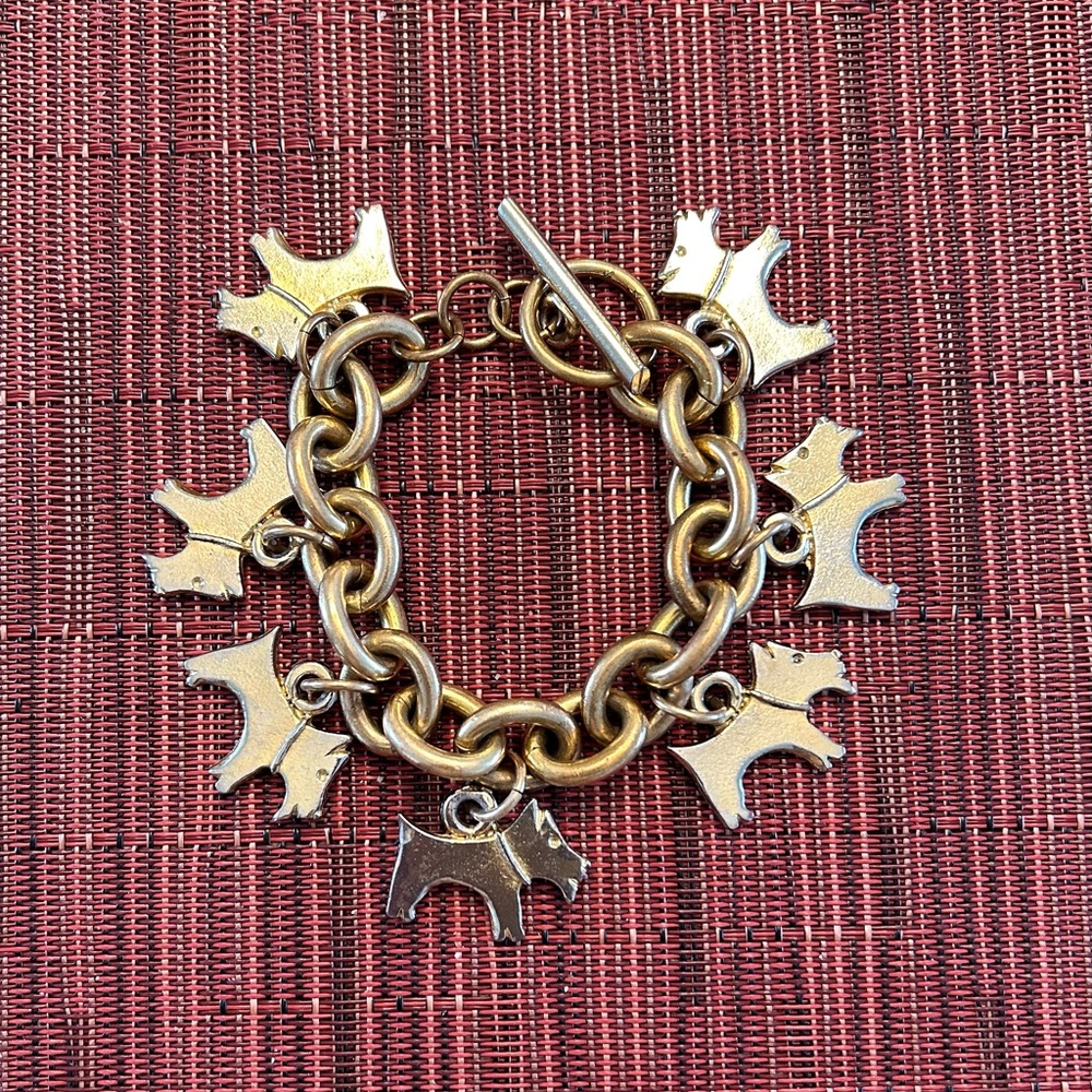 Agatha Paris Scottie dog charm bracelet